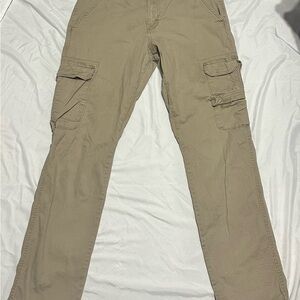 Wrangler Men's Khaki Cargo Pants